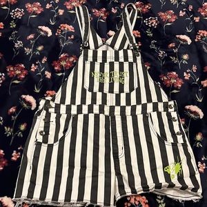 Beetle juice overalls
